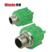 PPR Fittings with Brass -Male Adapter Type a, Male Adapter, PPR Fitting, PP-R Fitting with Brass